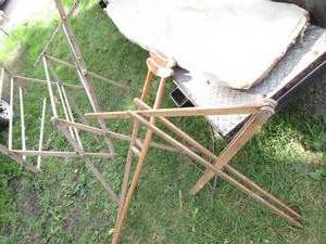 Vintage Wooden finds Ironing board...