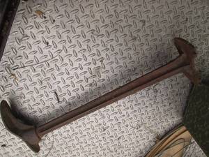 Vintage metal Cobblers anvil...