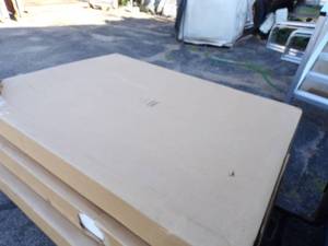 2 - 5 Piece Swan White Tub Surround still in box one box has damage pieces see pics