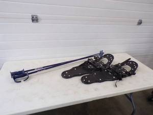 Pair of Snow Shoes with Poles