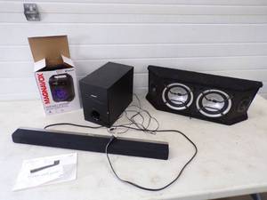 Sound Bar and Speakers