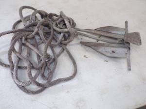 Boat Anchor with Rope