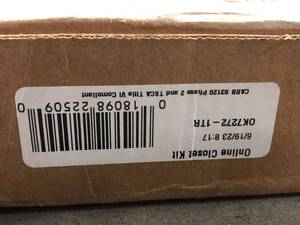 lot 28 image: Lot of assorted parts for Easy Track OK7272 Deluxe Tower Closet Storage Wall Mounted Wardrobe Organizer Kit System customer return see pictures
