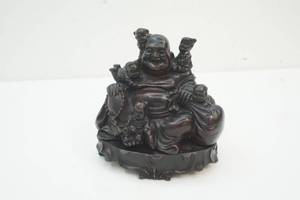 lot 41 image: smiling buddha figure