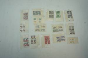 lot 64 image: Collectible US postage stamps.