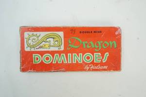 lot 69 image: Dominoes set.  Dragon