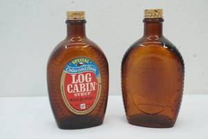 lot 90 image: Amber glass bottles