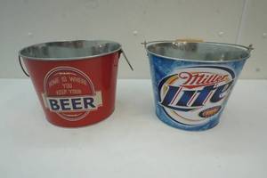 lot 140 image: Beer Buckets