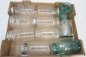 lot 262 image: Canning Jars