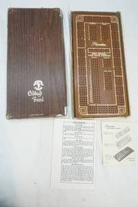 lot 266 image: Vintage Cribbage Board
