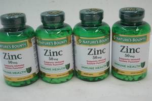 lot 289 image: Zinc 50mg Vitamins