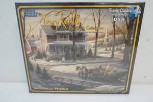 lot 306 image: NEW  White Mountain 1000 Piece Puzzle