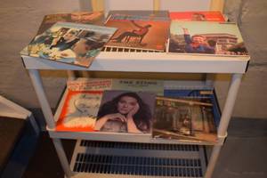 lot 84 image: 12 Records in great condition and Shelf
