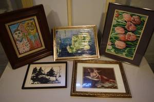 lot 98 image: 6 Pieces of Wall Art - See Pictures