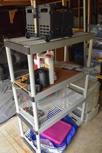 lot 41 image: Shelf With Supplies - See Pictures