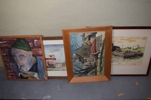 lot 117 image: 4 Wall Art