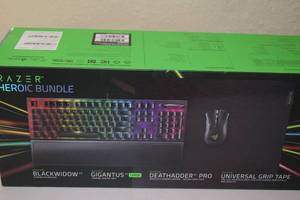 lot 133 image: Razer Keyboard and Mouse Combo - APPEARS unopened
