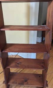 lot 63 image: Wooden Shelf - See Pictures