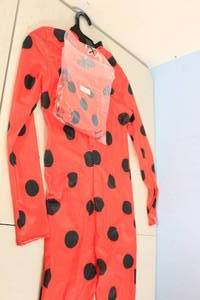 lot 166 image: PJ Masks Ladybug Childrens Halloween Costume Jumpsuit with Mask and Gloves Large