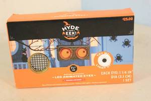 lot 188 image: Hyde & Eek Halloween Decor LED Animated Motion Activated EYES Indoor & Outdoor