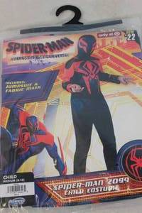 lot 55 image: Spider-Man Across The Spider-Verse Childrens Costume Spider-Man 2099 Medium