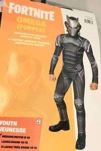 lot 97 image: InSpirit Designs Fortnite OMEGA (PURPLE) Youth Costume Size Medium 8-10