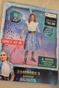 lot 86 image: Disguise Zombies 3 ADDISON Deluxe Child Costume Lights Up Size M (7-8)