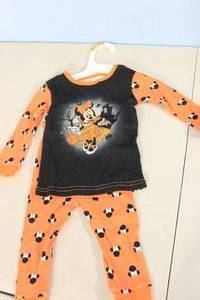 lot 172 image: Disney Halloween Minnie Mouse Infant Pajama Set 18M