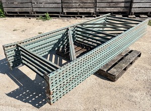 Teardrop Style Pallet Racking Uprights - 10 Ft x 42 In