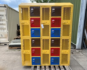 Heavy Duty Steel Mesh Lockers