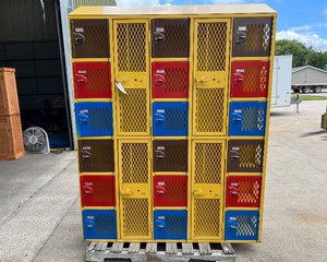 Heavy Duty Steel Mesh Lockers