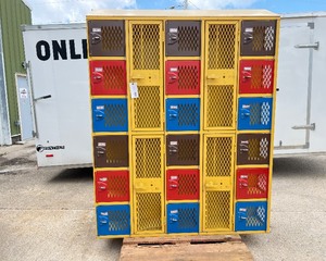 Heavy Duty Steel Mesh Lockers