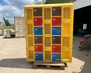 Heavy Duty Steel Mesh Lockers