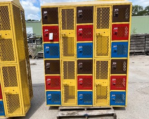 Heavy Duty Steel Mesh Lockers