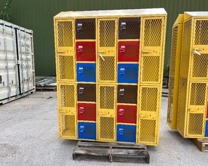 Heavy Duty Steel Mesh Lockers