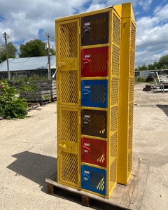Heavy Duty Steel Mesh Lockers