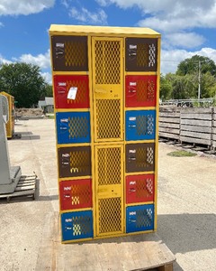 Heavy Duty Steel Mesh Lockers
