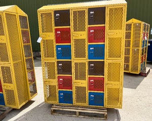 Heavy Duty Steel Mesh Lockers