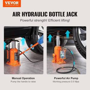 Vevor 20 Ton Air Hydraulic Bottle Jack