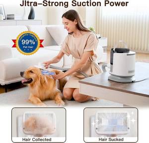 Airtok Pet Grooming Kit and Vacuum