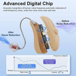 Chuxin Great Premium RIC Hearing Aid for Seniors