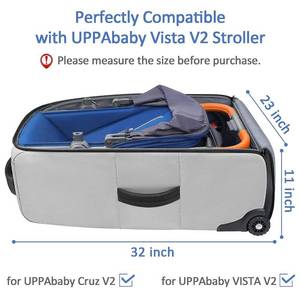 Yorepek Padded Stroller Bag for Airplane