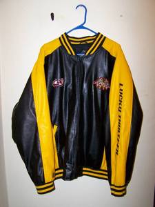 lot 25 image: mens jackets (2) Big Daddy, Steve & Barrys Lucky 13