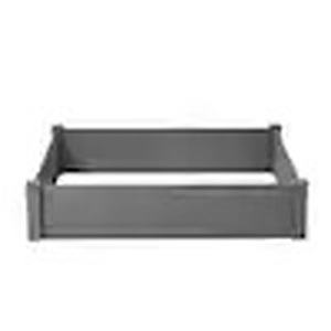 lot 97 image: 48 in. x 48 in. x 10 in. Outdoor Wood Raised Garden Bed Planter Box Over Floor, Tool-Free Assembly