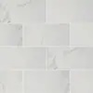 lot 99 image: Home Decorators Collection Carrara 24 in. x 48 in. Polished Porcelain Floor and Wall Tile (128 sq. ft.)