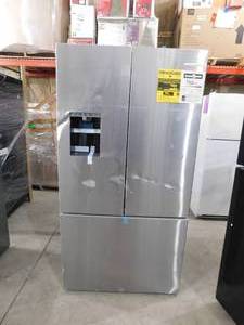 lot 5 image: Bosch 500 Series 26-cu ft Smart French Door Refrigerator with Ice Maker (Stainless Steel) ENERGY STAR