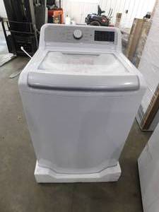 lot 17 image: LG TurboWash3D 5.5-cu ft High Efficiency Impeller Smart Top-Load Washer (White) ENERGY STAR