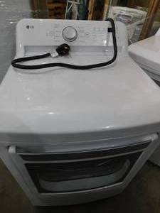 lot 19 image: LG 7.3-cu ft Electric Dryer (White) ENERGY STAR