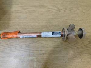 lot 77 image: Woodford 12 in. x 34 in. Brass Sweat x MPT x 10 in. L Freeze-Resistant Anti-Siphon Sillcock