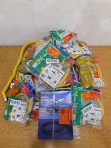 lot 92 image: (22) Mix lot of major appliance gas supply hook up kits.
